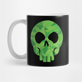 Skull - Crystal Green Mug